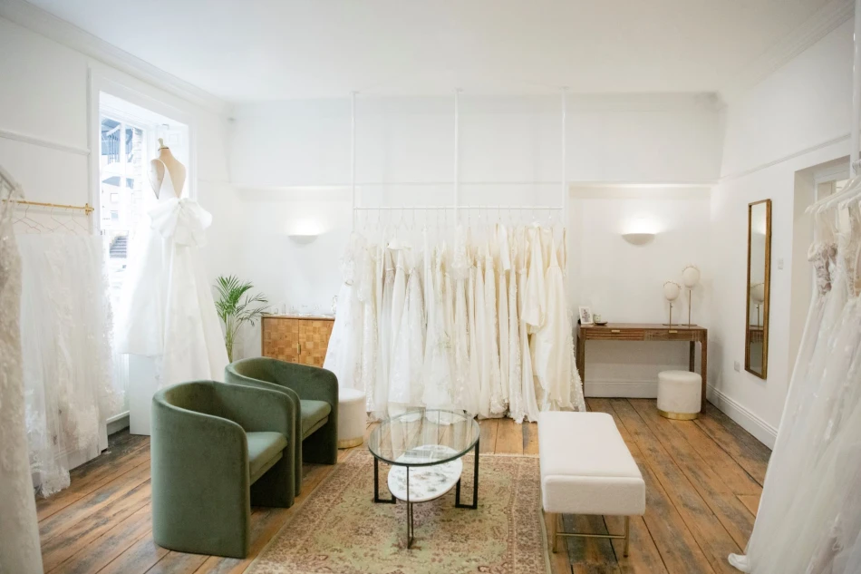 Inside the You Are Precious bridal townhouse