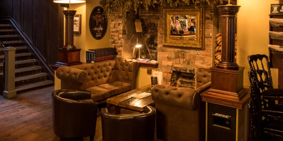 The cosy interior of City Tavern