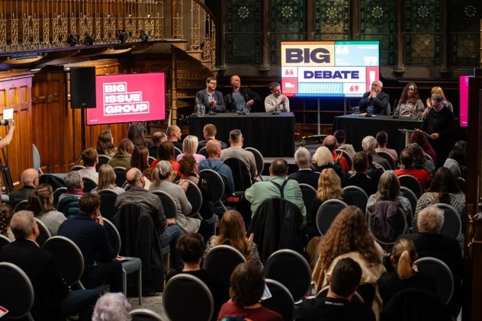 The Big Issue's Big Debate, Photo courtesy The Big Issue/Gavin Forster Photography