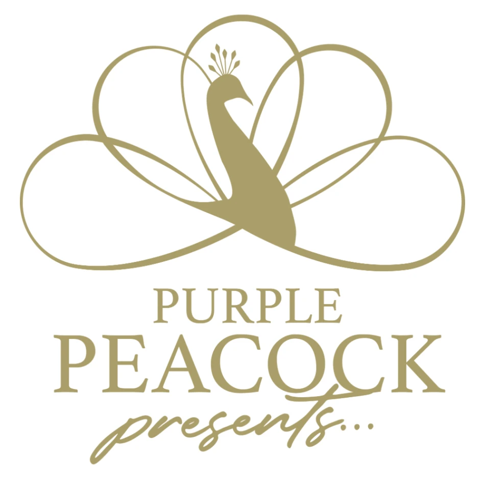 The Purple Peacock logo