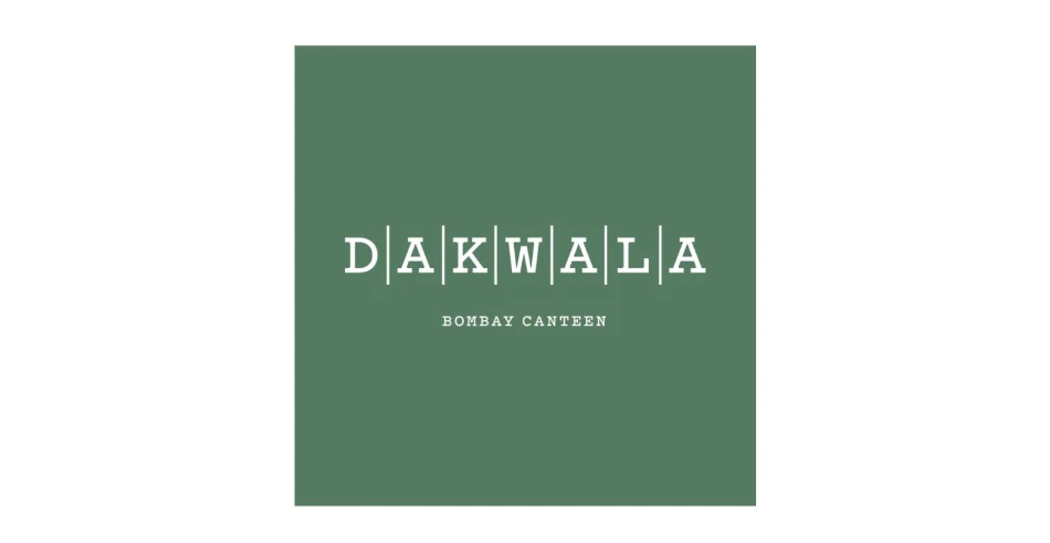 Dakwala logo with white text on a green background