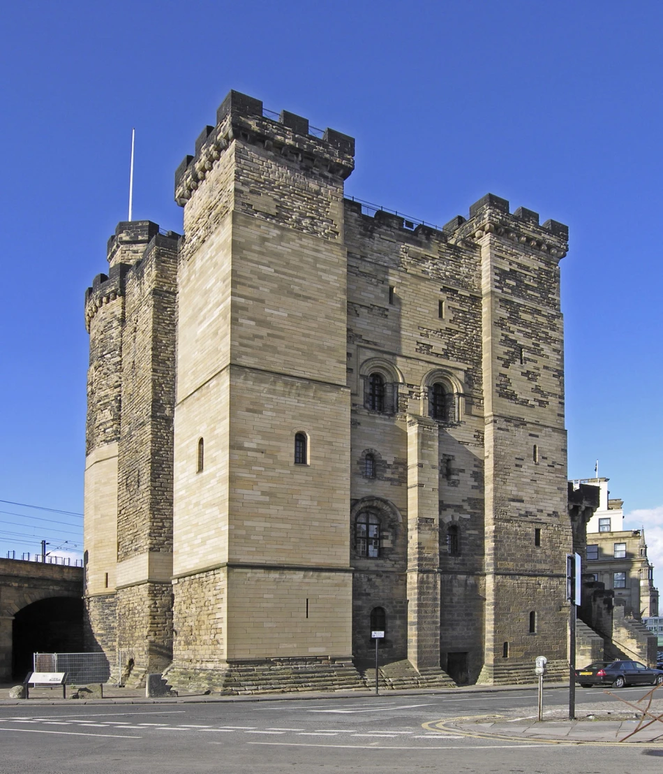 Newcastle Castle, Photo by Hans Peter Schaefer, GNU Free Documentation License, Version 1.2