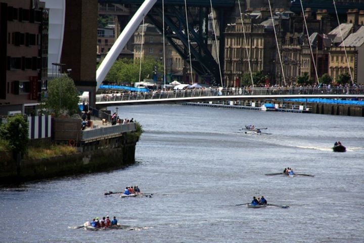 The Great Tyne Row Get into Newcastle