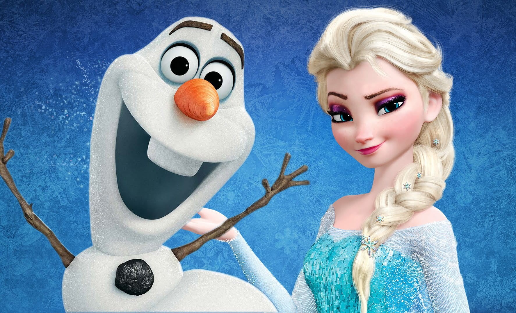 Frozen elsa store y olaf