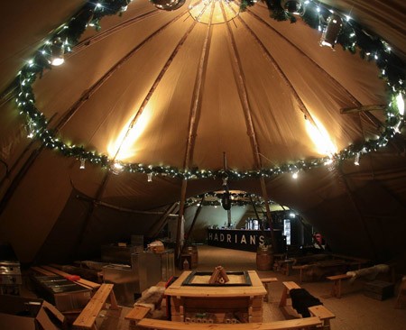 Here’s What You Can Expect to See inside Hadrian’s Tipi | Get into ...